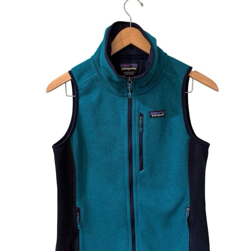 Patagonia Better Sweater  Vest Full Zip Women’s Medium Blue